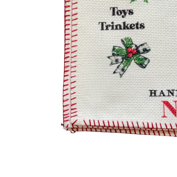 Lillian August Christmas SANTA CLAUS Placemat Set of 4 Holiday Decor 13x19 New - Picture 6 of 16